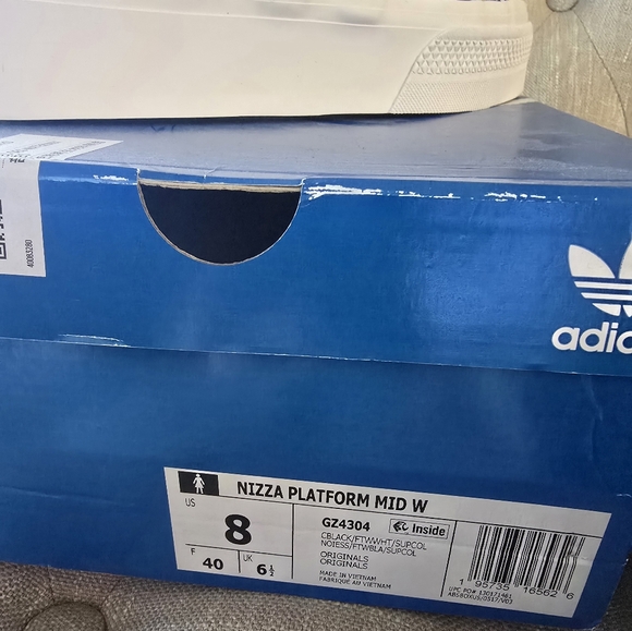 Adidas Nizza "Thebe Magugu" Limited Edition Colorful Platform Sneakers, New Sz:8 - Picture 2 of 8